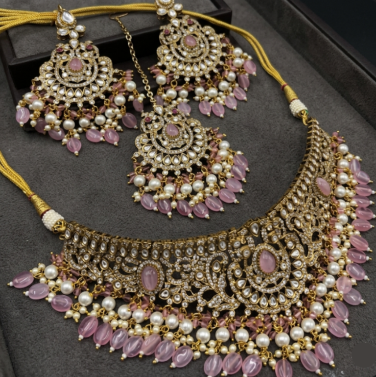 Begum noor royal kundan necklace