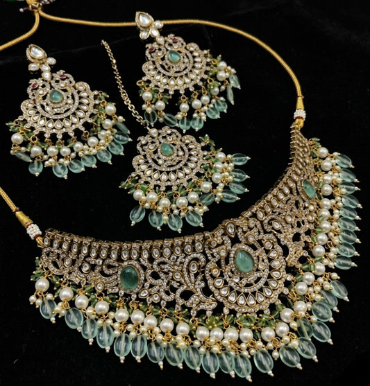Begum noor royal kundan necklace