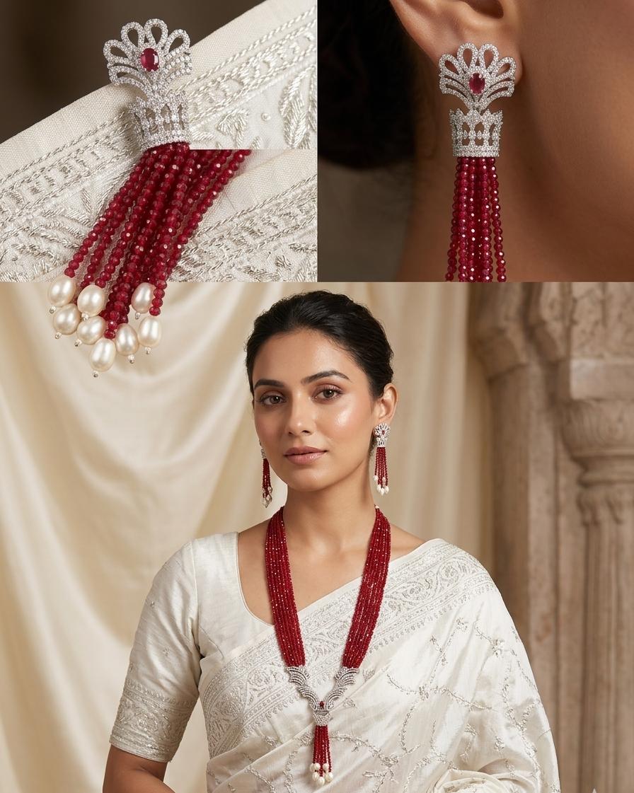 Rangrez Beaded Royal Set