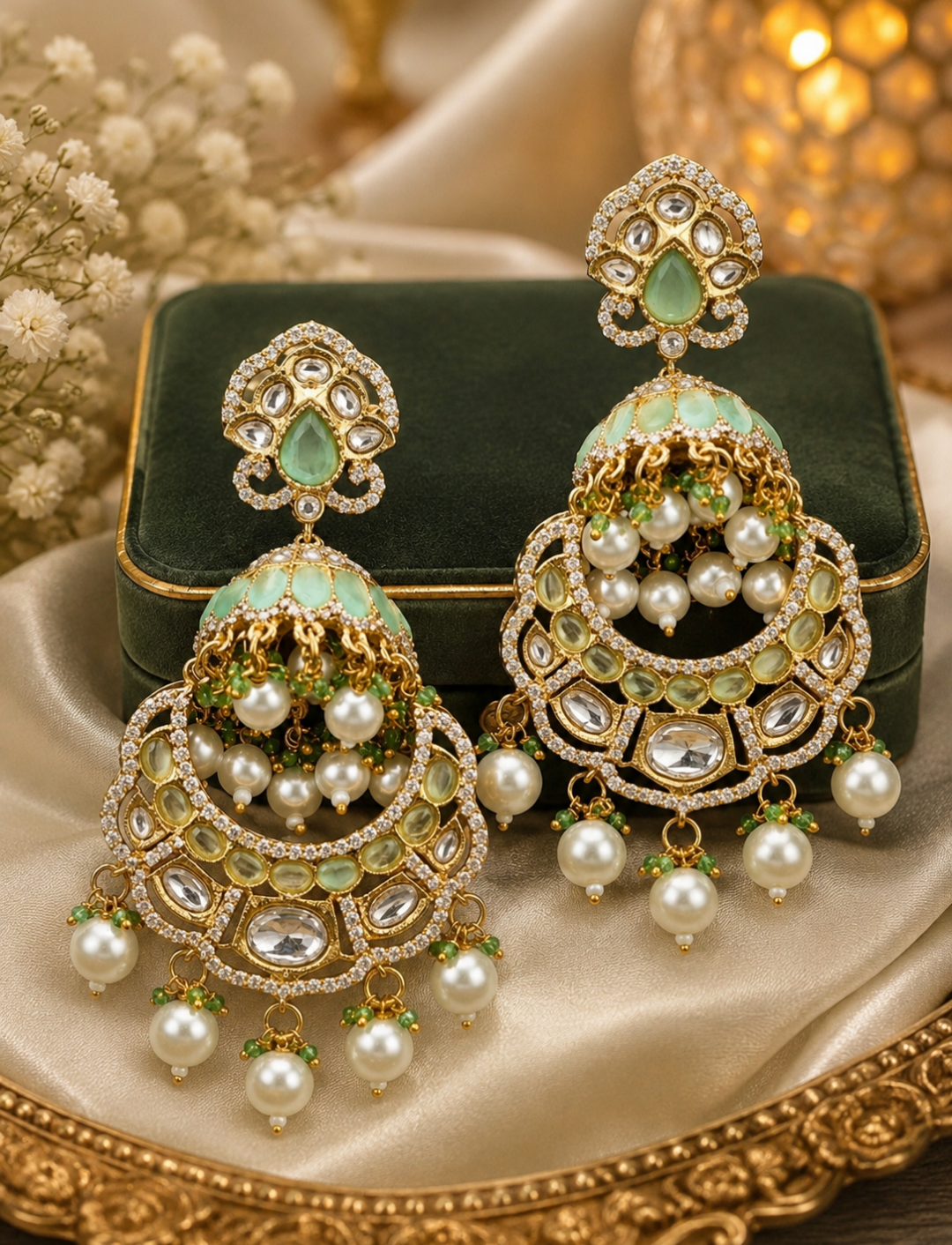 Valeria Luxe Jhumkas