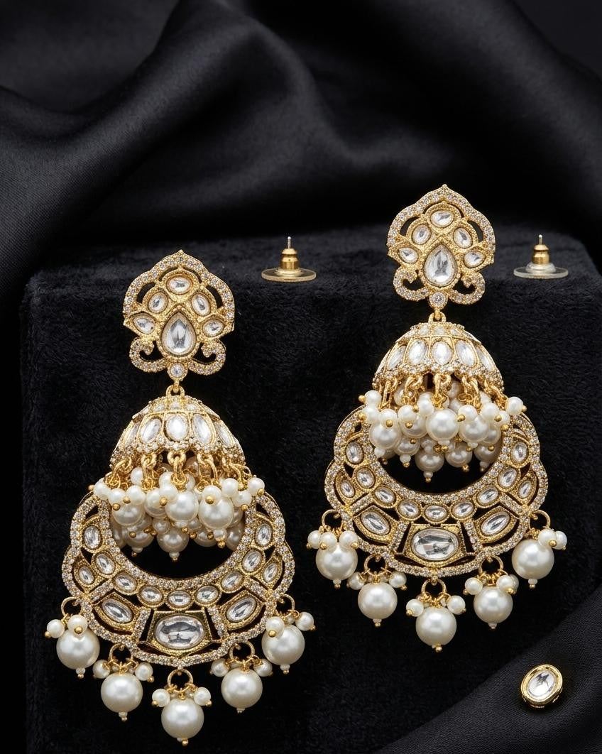 Valeria Luxe Jhumkas