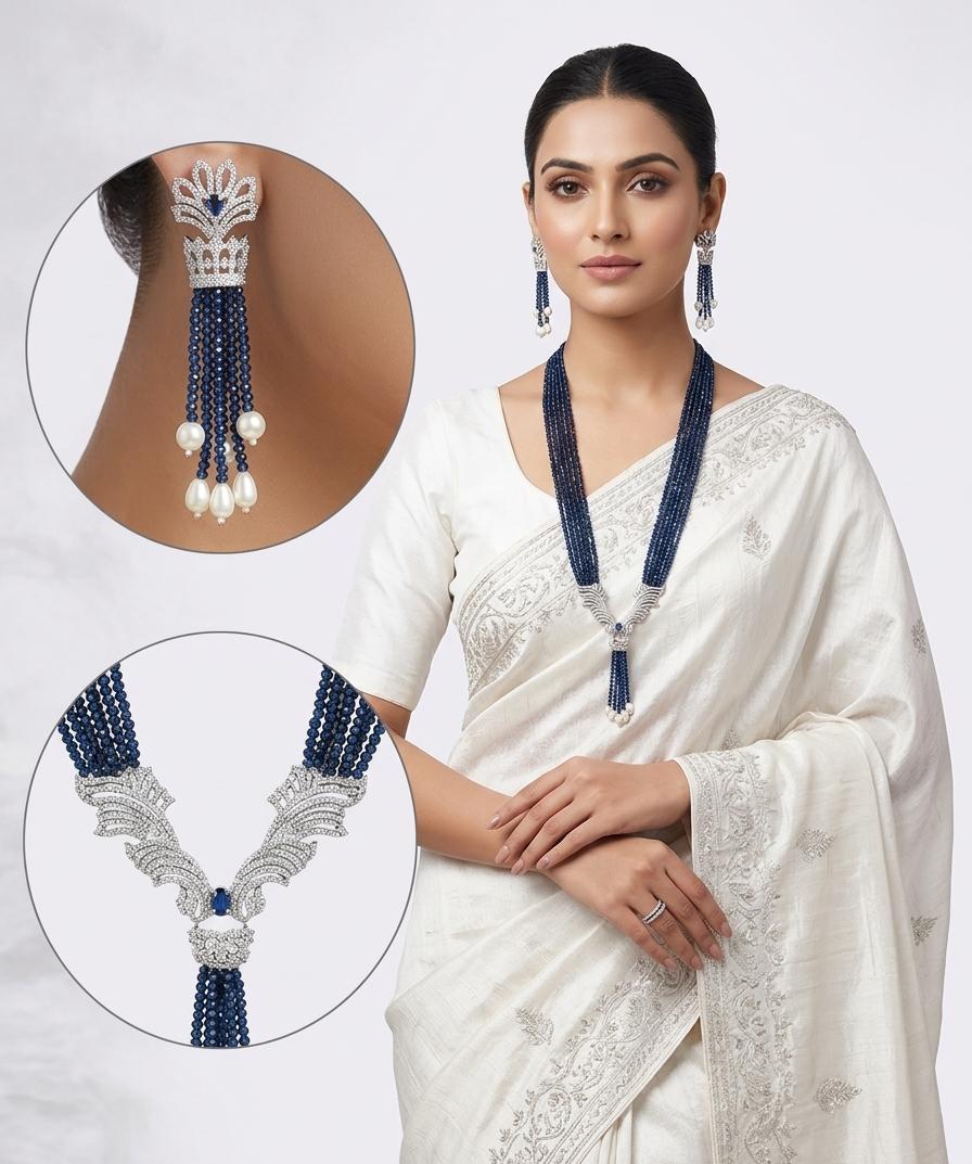 Rangrez Beaded Royal Set