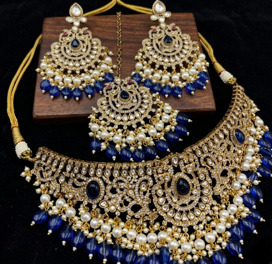 Begum noor royal kundan necklace