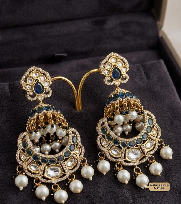 Valeria Luxe Jhumkas